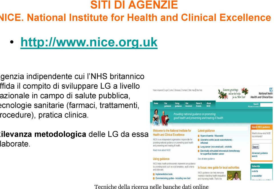 uk genzia indipendente cui l NHS britannico fida il compito di sviluppare LG a