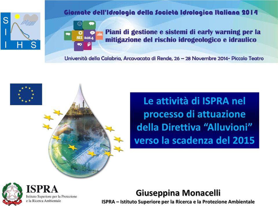 scadenza del 2015 Giuseppina Monacelli ISPRA