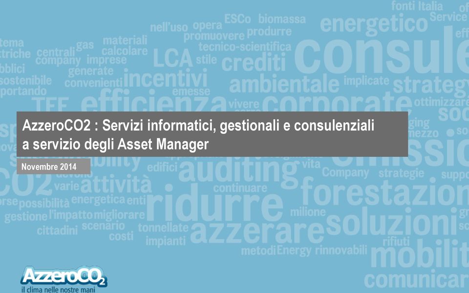 consulenziali a servizio