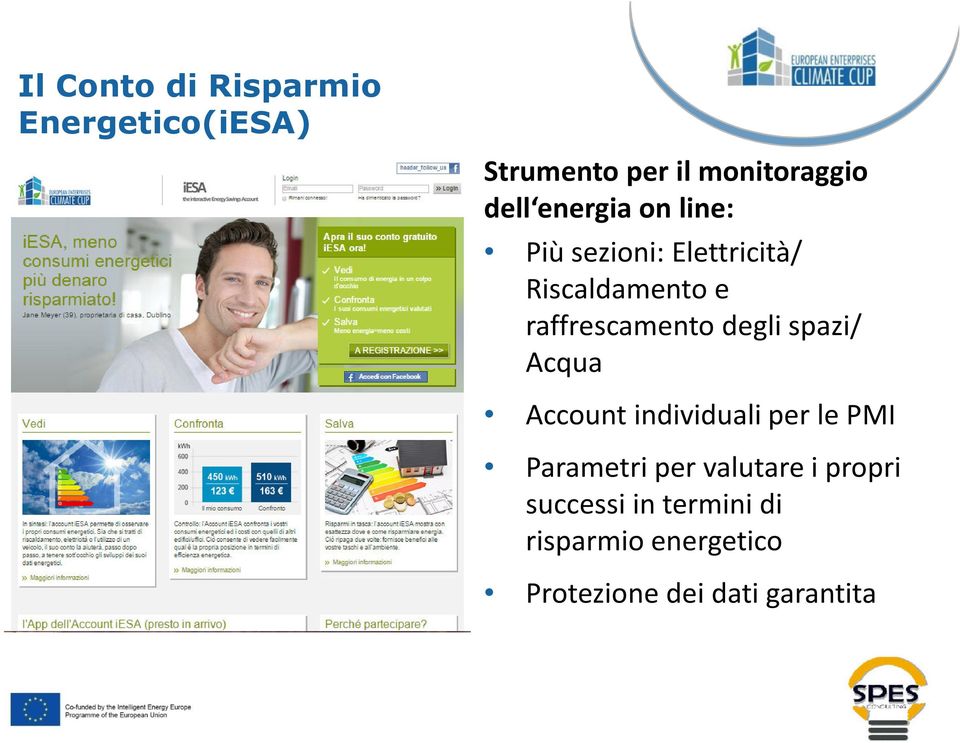 degli spazi/ Acqua Account individuali per le PMI Parametri per valutare i