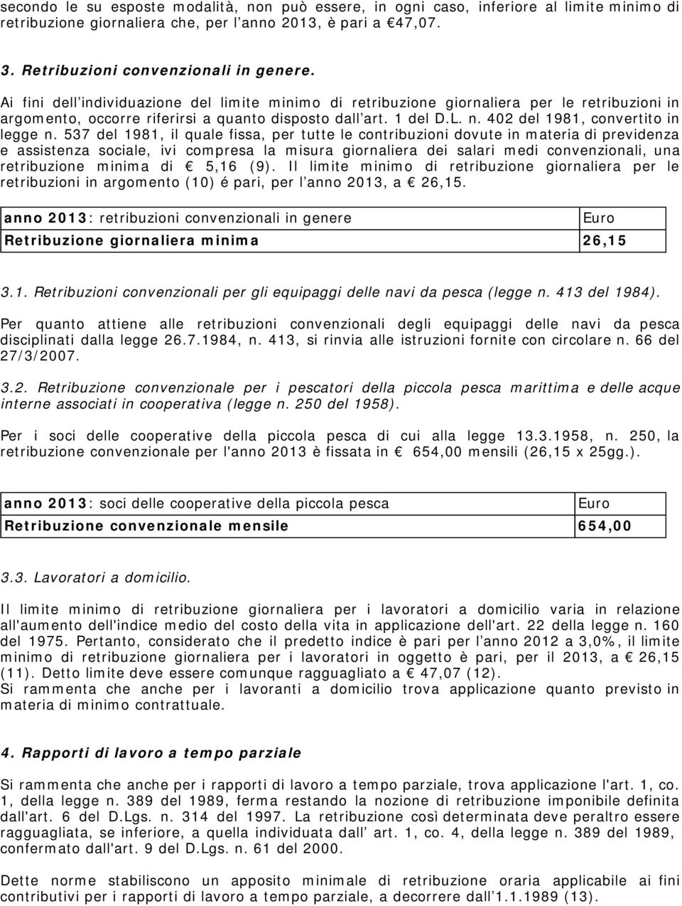 402 del 1981, convertito in legge n.