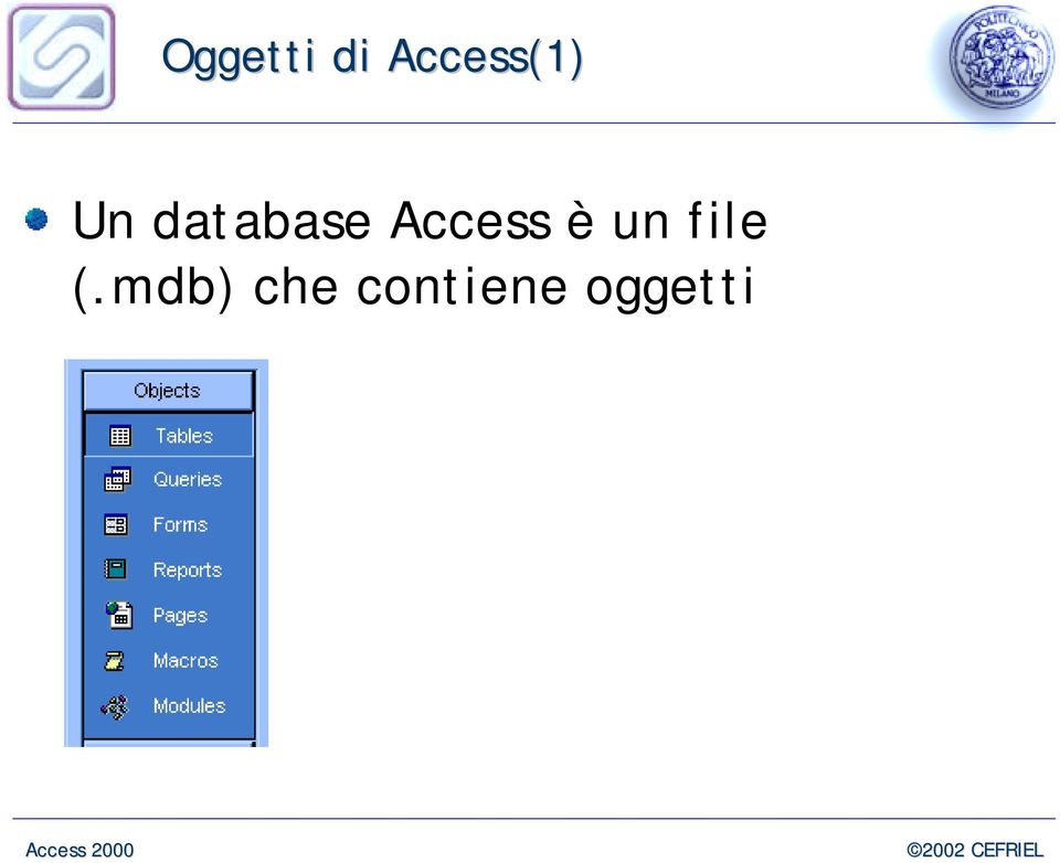 database Access è