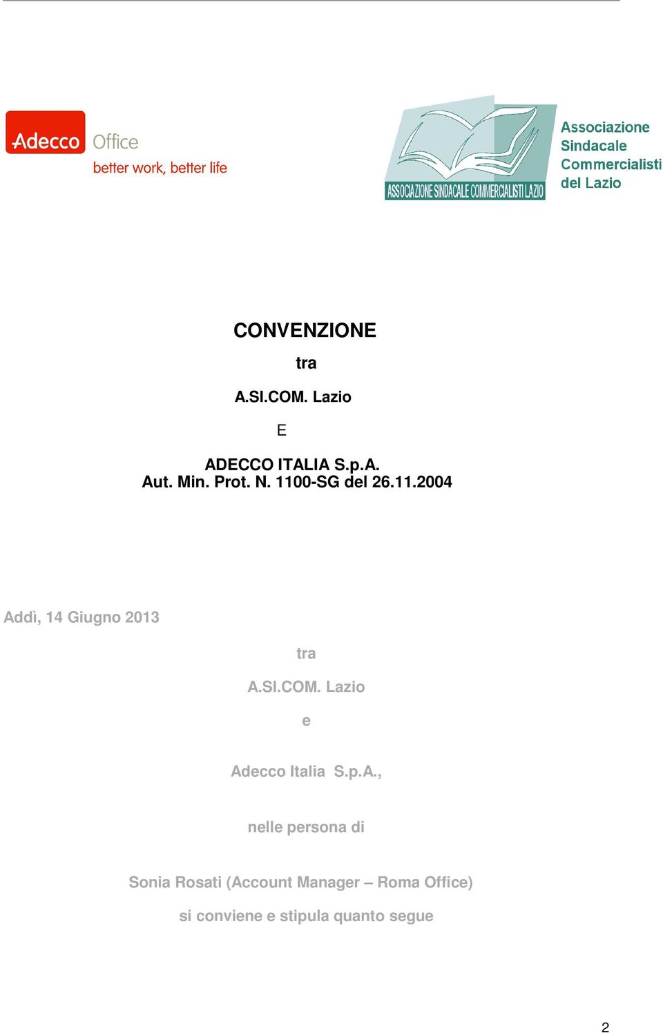 COM. Lazio e Ad