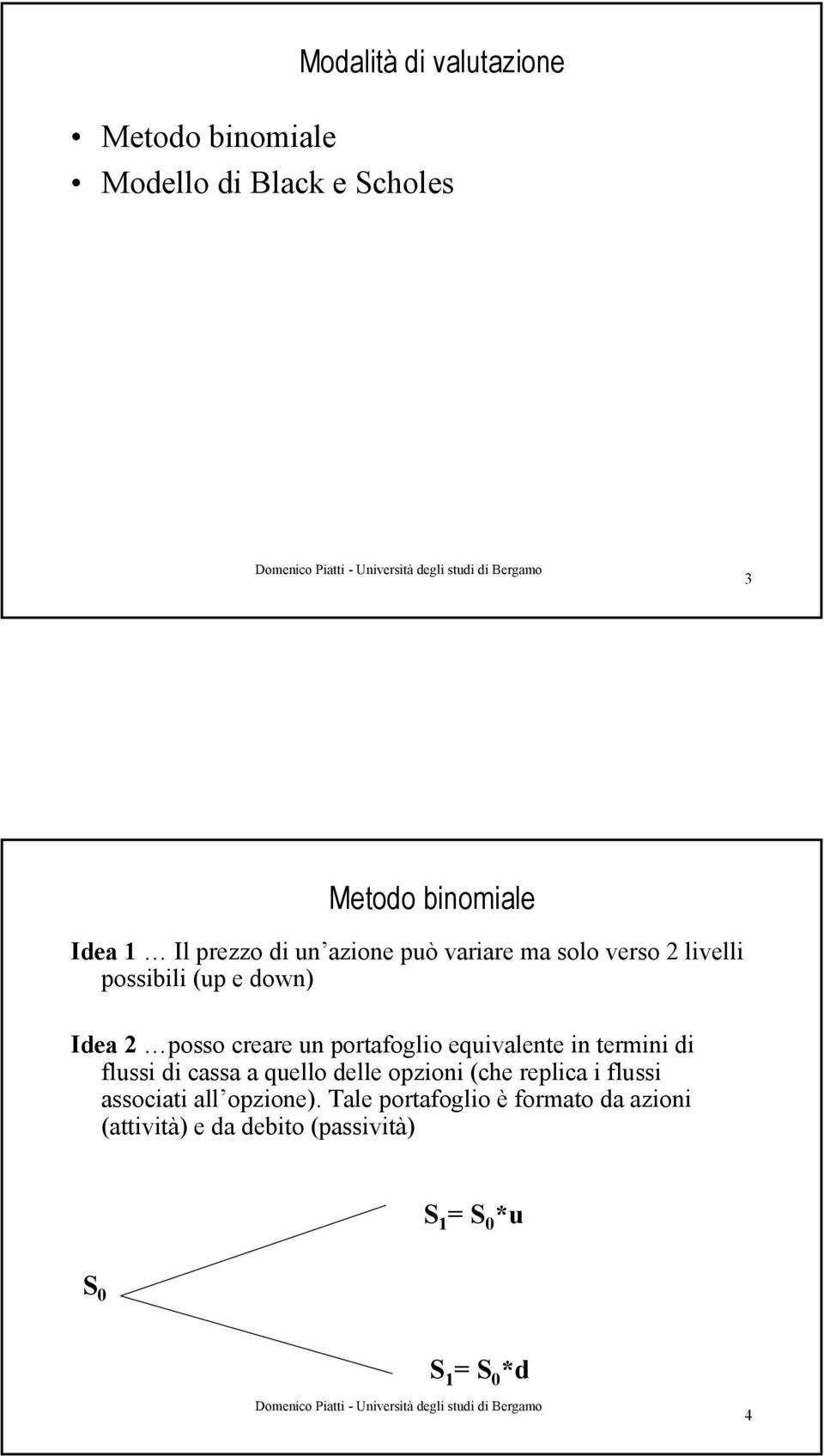 equivalente in termini di flussi di cassa a quello delle opzioni (che replica i flussi associati all