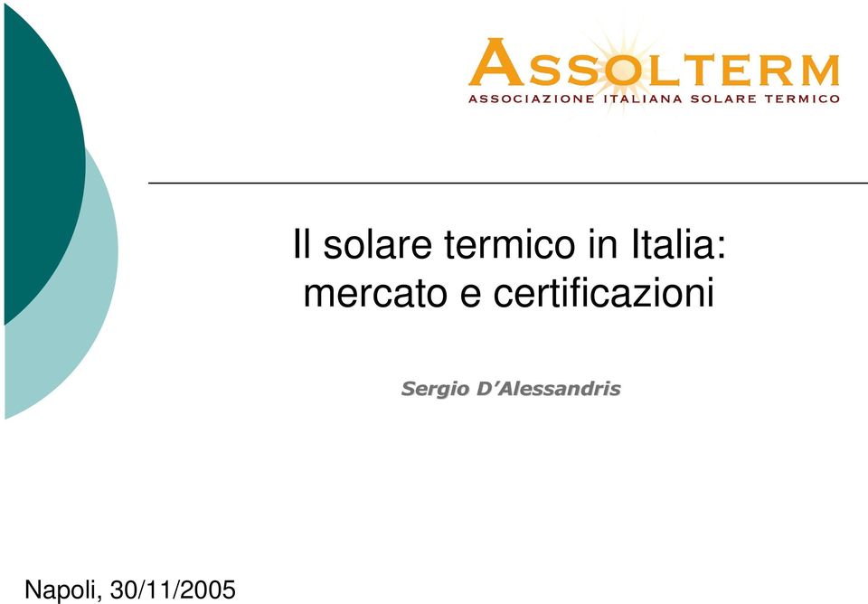 certificazioni Sergio D