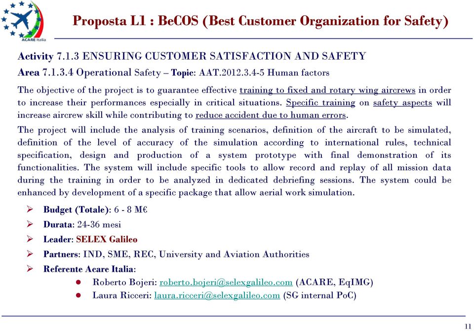 4 Operational Safety Topic: AAT.2012.3.