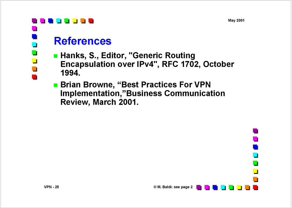 RFC 1702, October 1994.