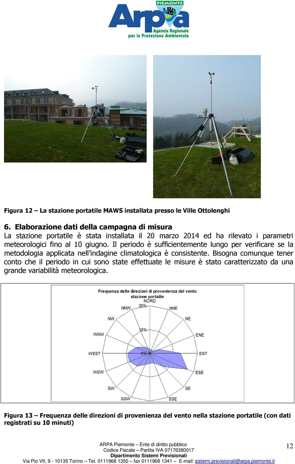 giugno. Il periodo è sufficientemente lungo per verificare se la metodologia applicata nell indagine climatologica è consistente.