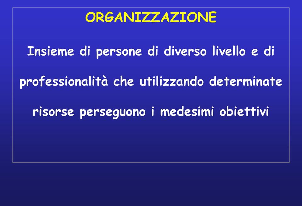 professionalità che utilizzando