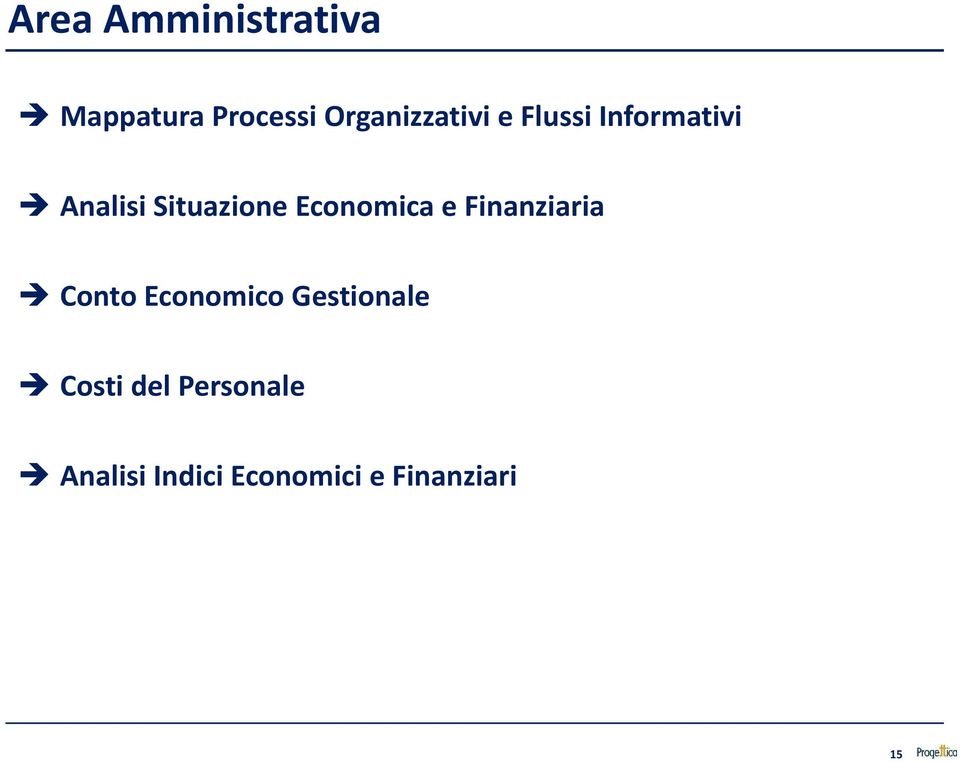 Situazione Economica e Finanziaria Conto Economico