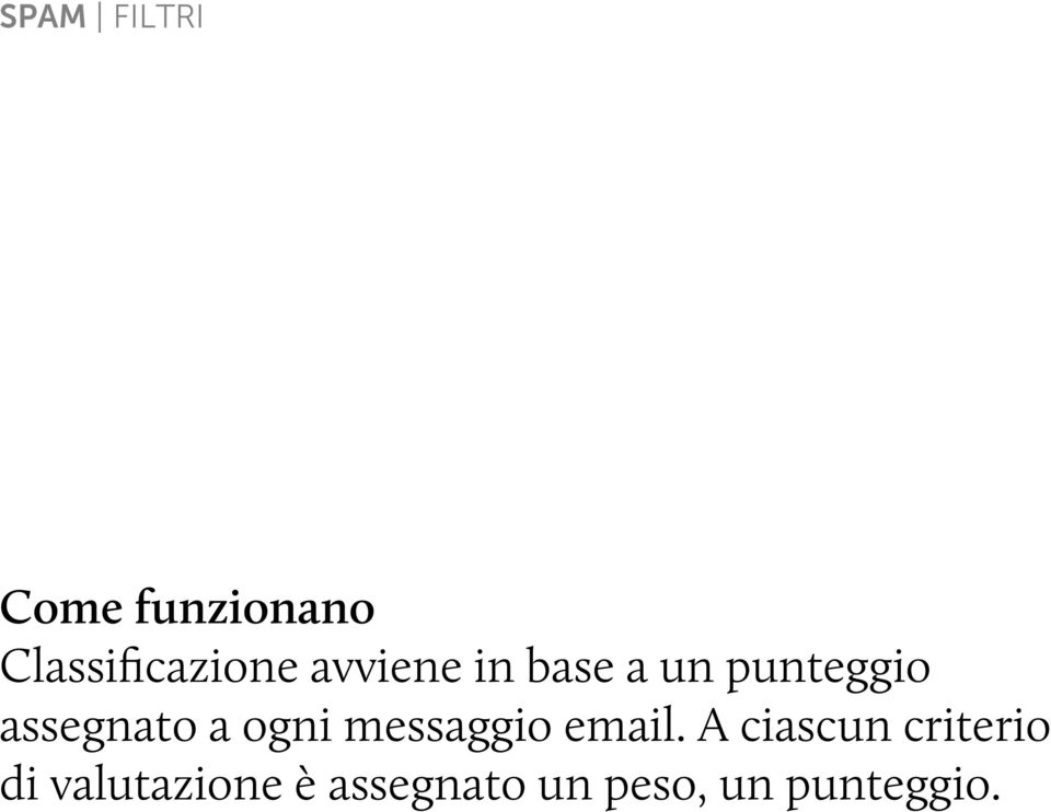 ogni messaggio email.