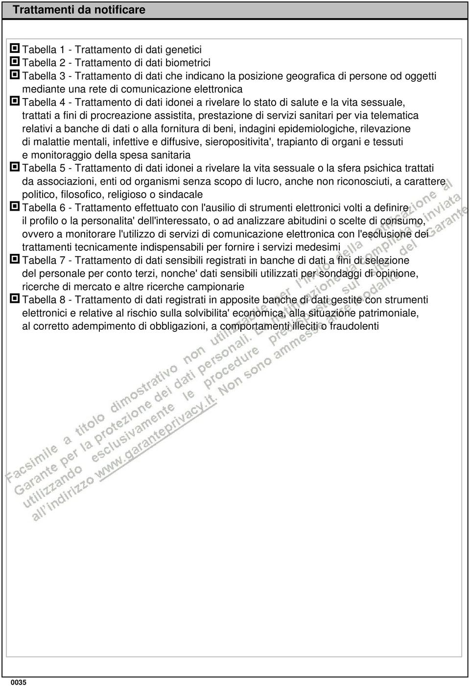 di servizi sanitari per via telematica relativi a banche di dati o alla fornitura di beni, indagini epidemiologiche, rilevazione di malattie mentali, infettive e diffusive, sieropositivita',