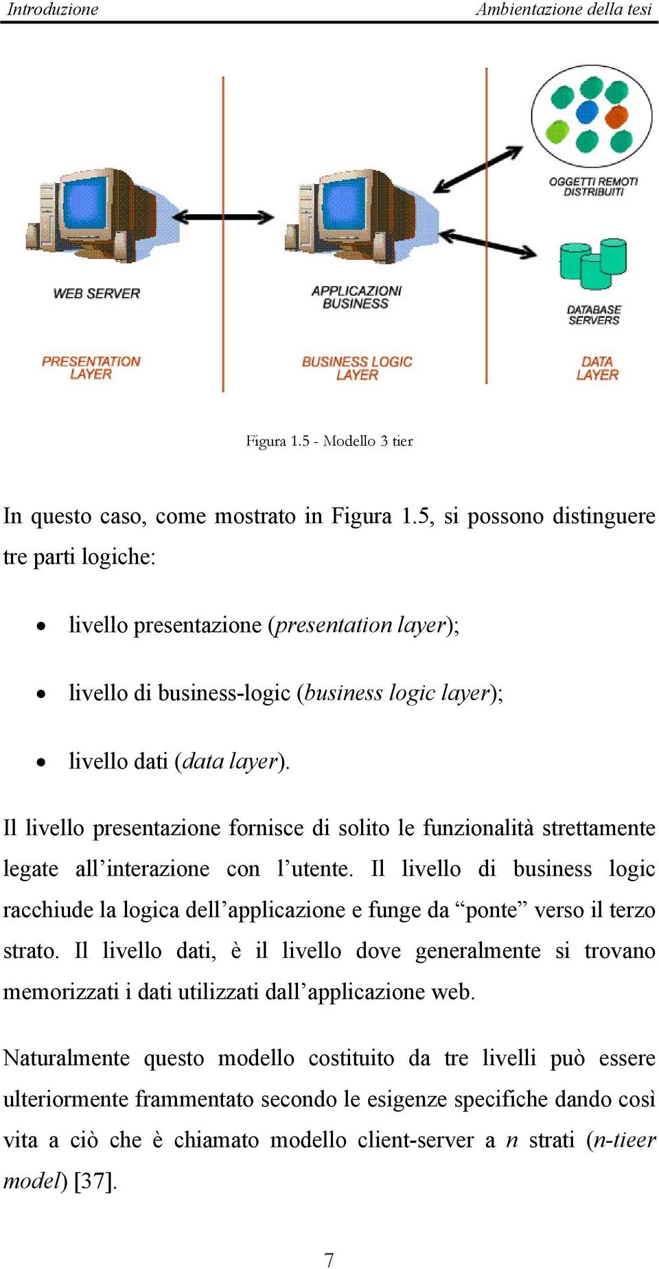 Il livello presentazione fornisce di solito le funzionalità strettamente legate all interazione con l utente.