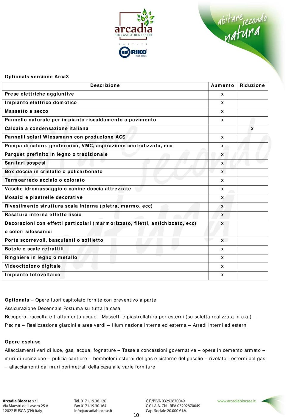 doccia in cristallo o policarbonato Termoarredo acciaio o colorato Vasche idromassaggio o cabine doccia attrezzate Mosaici e piastrelle decorative Rivestimento struttura scala interna (pietra, marmo,