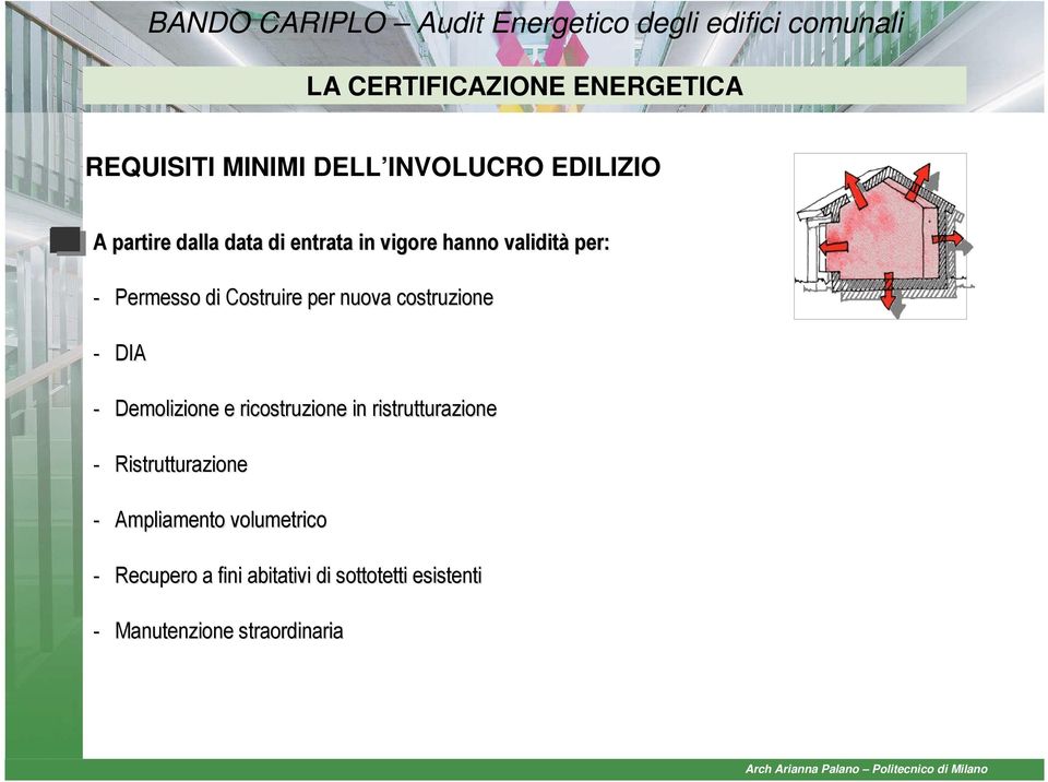 - DIA - Demolizione e ricostruzione in ristrutturzione - Ristrutturzione - Amplimento