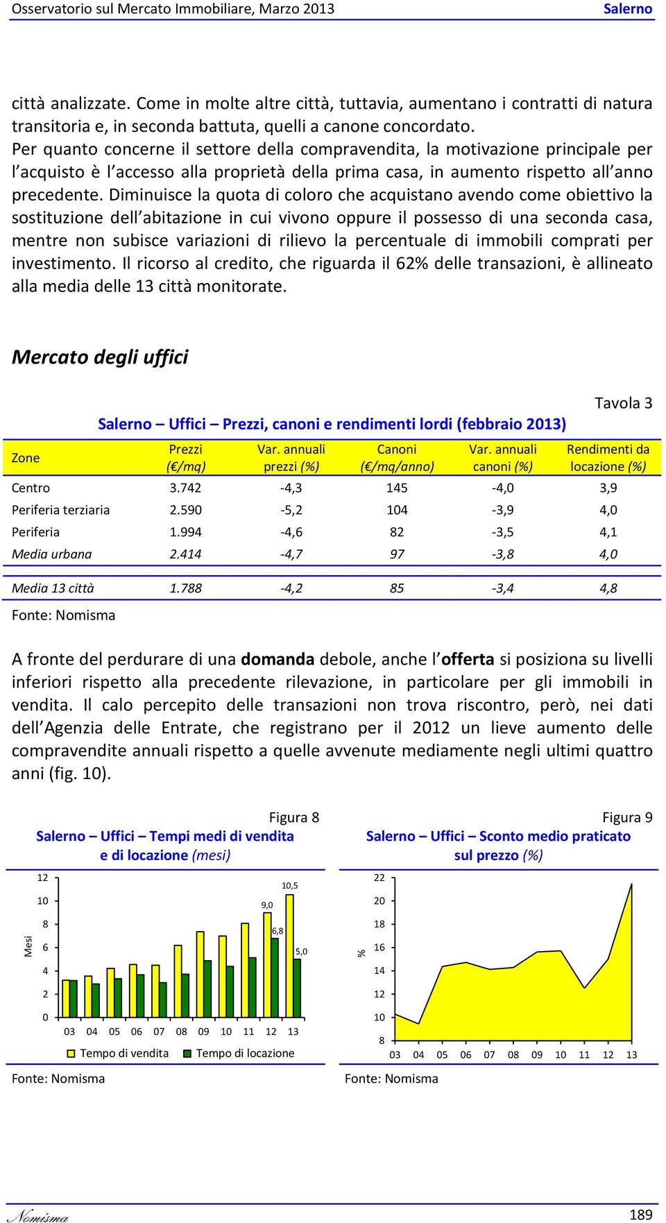 Diminuisce la quota di coloro che acquistano avendo come obiettivo la sostituzione dell abitazione in cui vivono oppure il possesso di una seconda casa, mentre non subisce variazioni di rilievo la