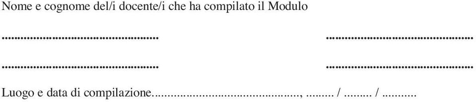 il Modulo.