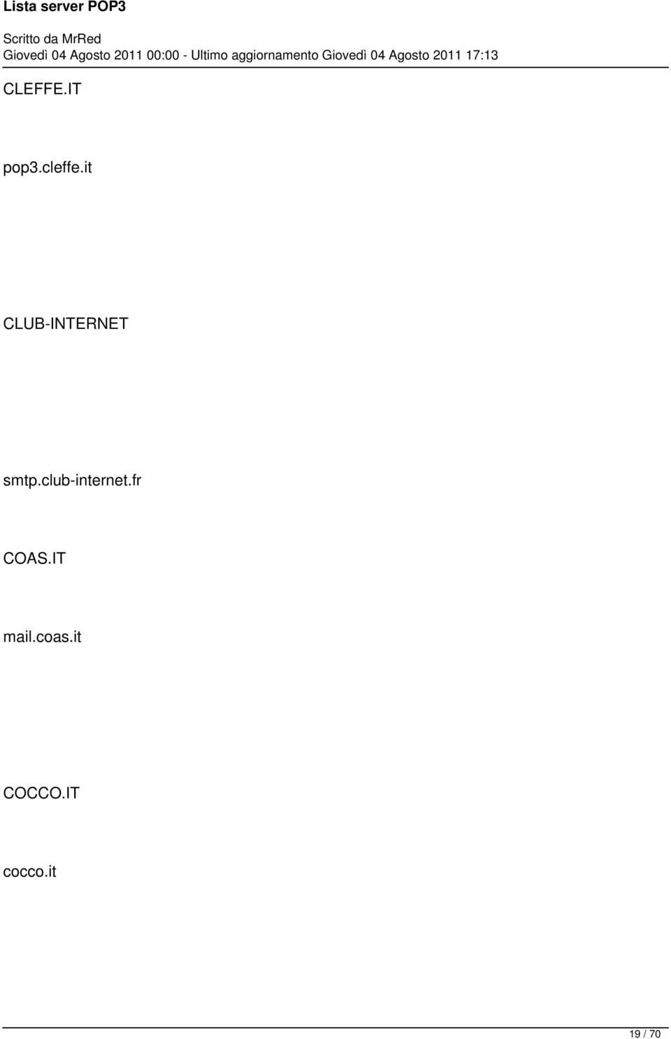 club-internet.fr COAS.