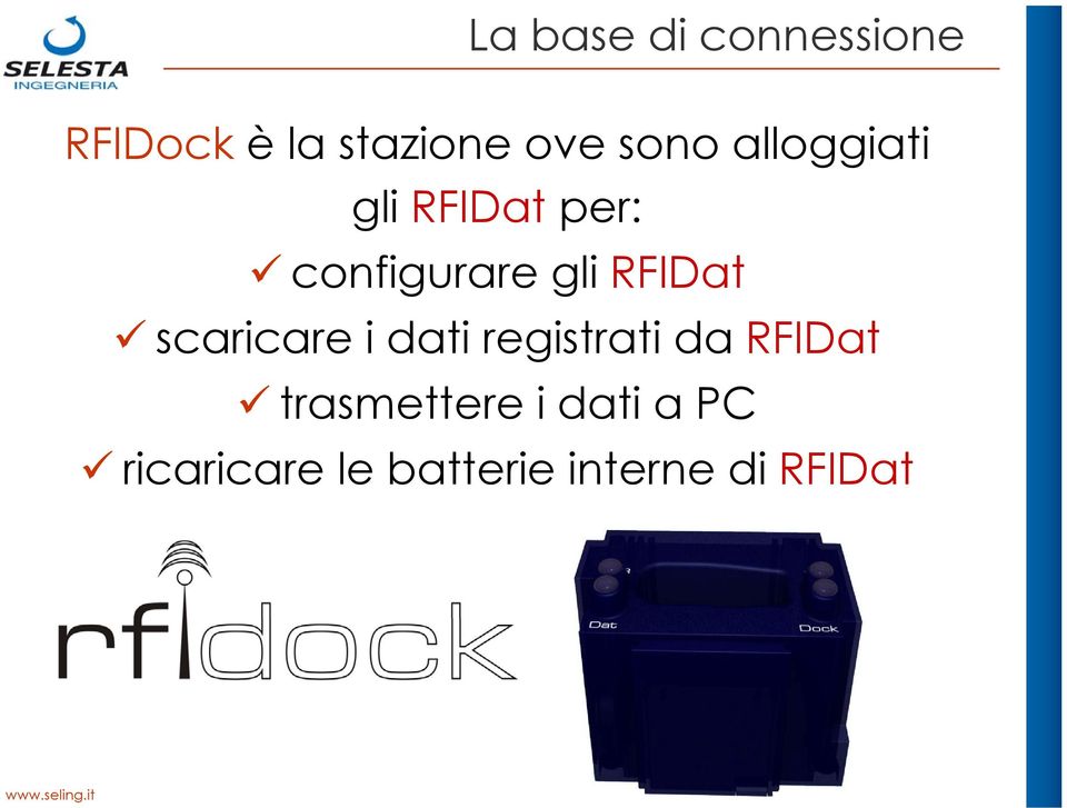 RFIDat scaricare i dati registrati da RFIDat