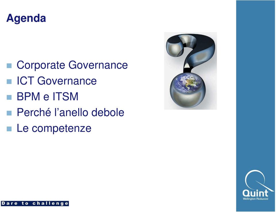 Governance BPM e ITSM
