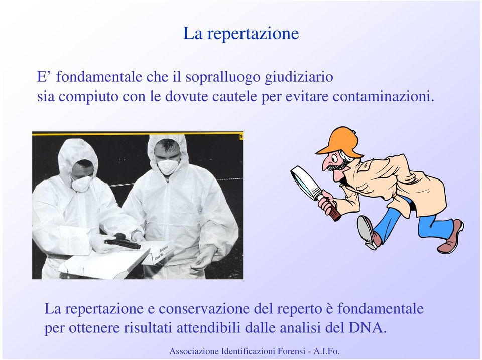 contaminazioni.