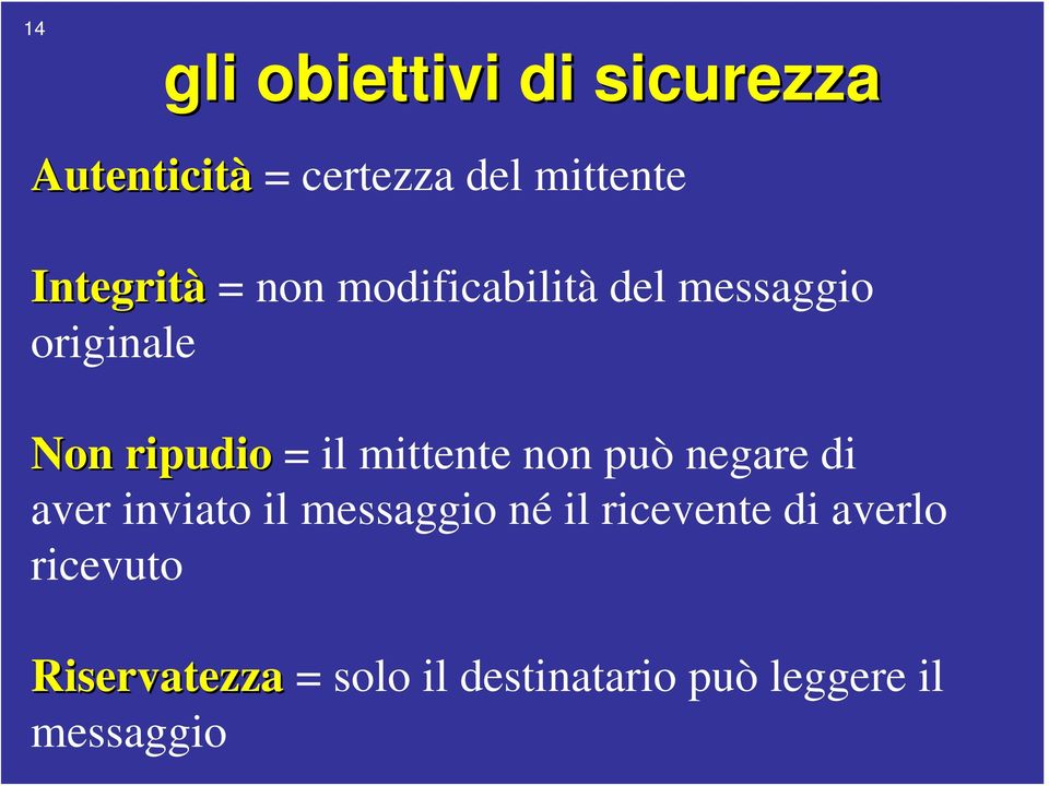 mittente non può negare di aver inviato il messaggio né il ricevente di