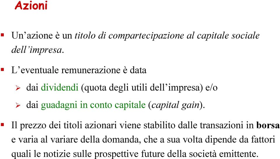 capitale (capital gain).