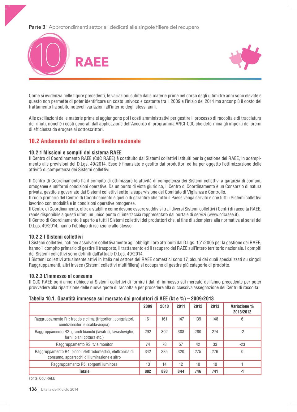 Alle oscillazioni delle materie prime si aggiungono poi i costi amministrativi per gestire il processo di raccolta e di tracciatura dei rifiuti, nonché i costi generati dall applicazione dell Accordo