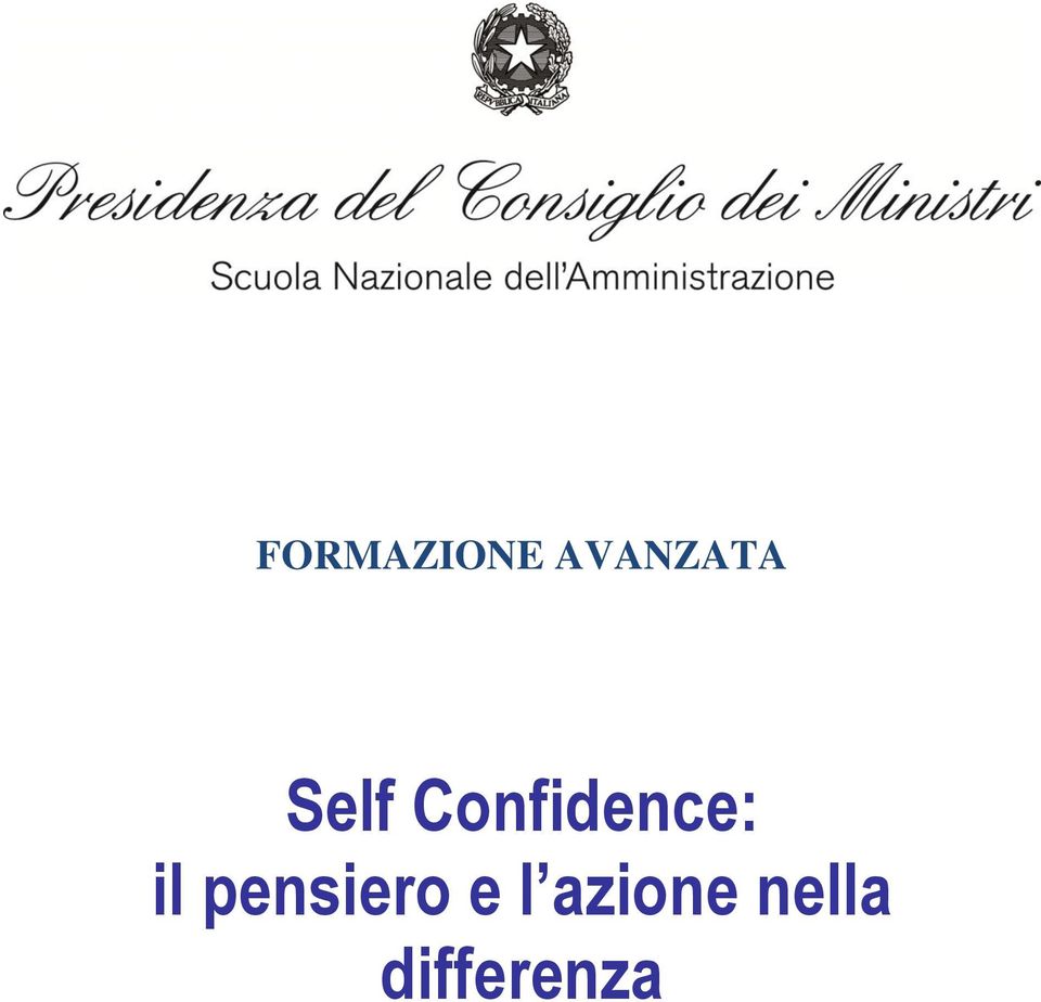 Confidence: il