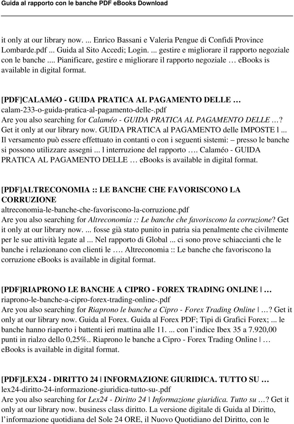 pdf Are you also searching for Calaméo - GUIDA PRATICA AL PAGAMENTO DELLE? Get it only at our library now. GUIDA PRATICA al PAGAMENTO delle IMPOSTE l.