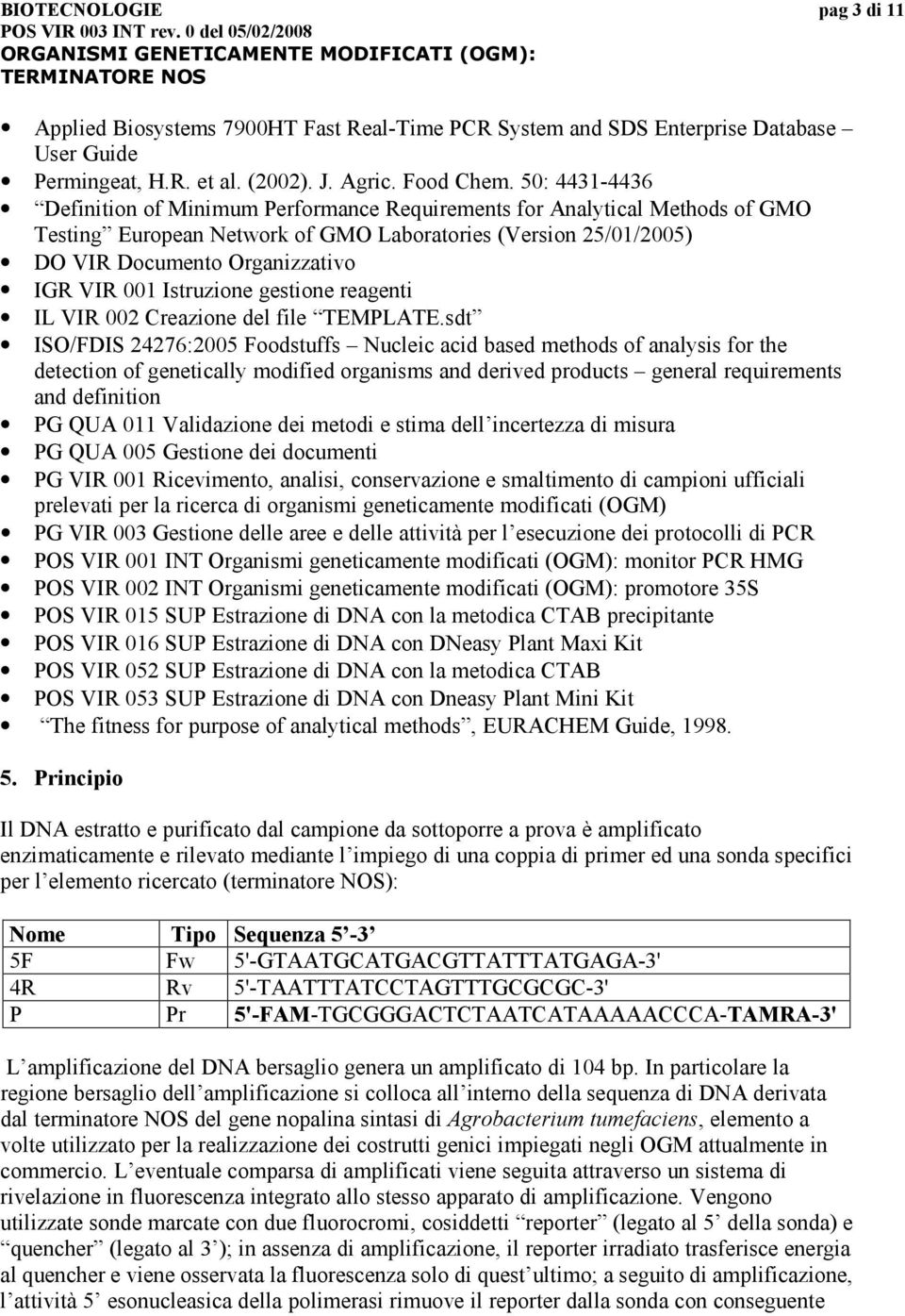 Istruzione gestione reagenti IL VIR 002 Creazione del file TEMPLATE.