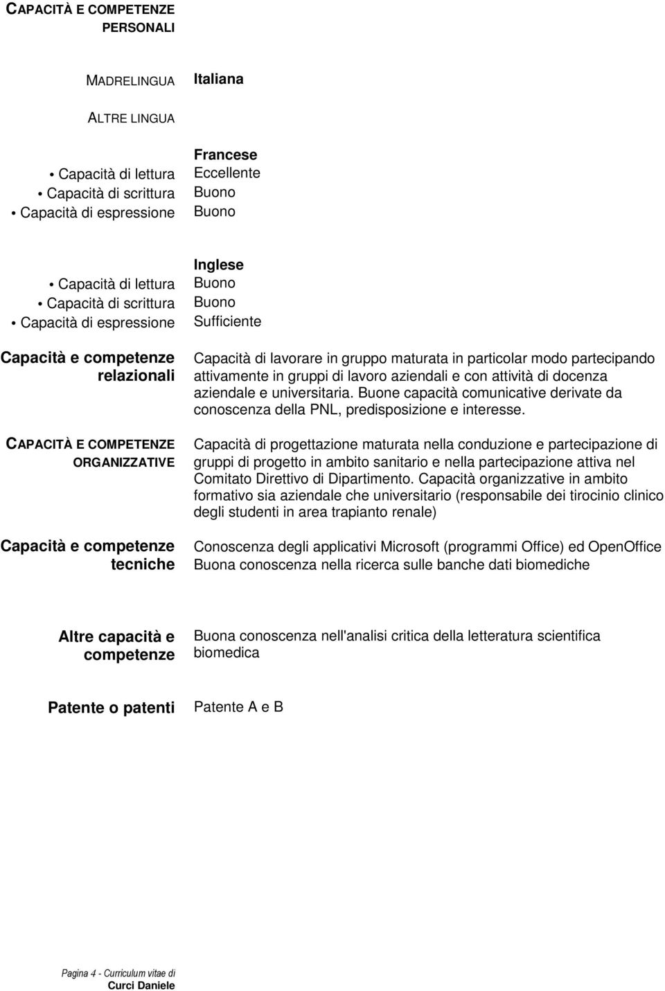 in particolar modo partecipando attivamente in gruppi aziendali e con attività di docenza aziendale e universitaria.