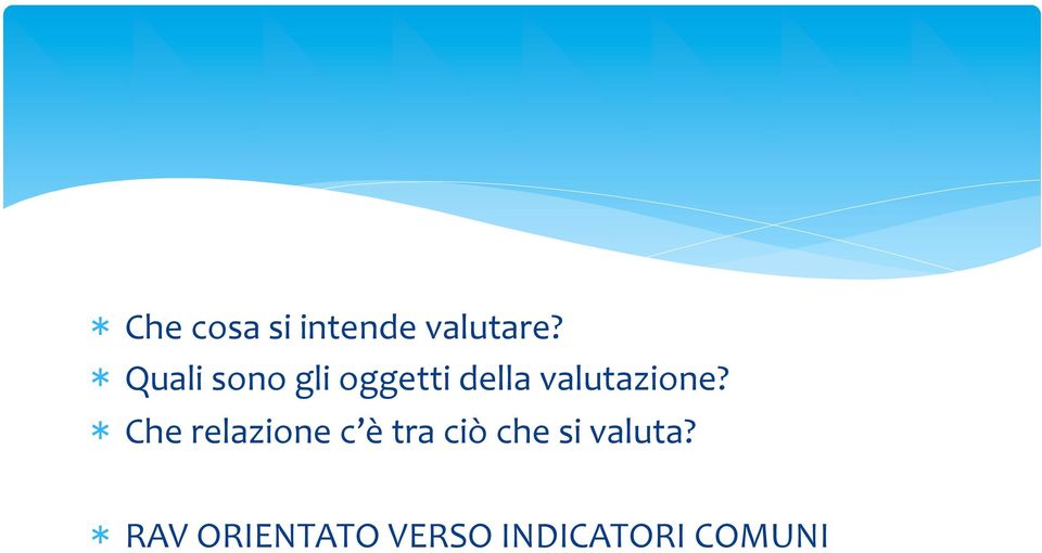 valutazione?