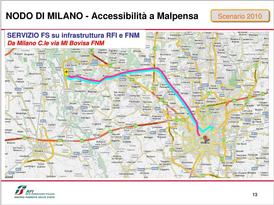 FS su infrastruttura RFI e FNM