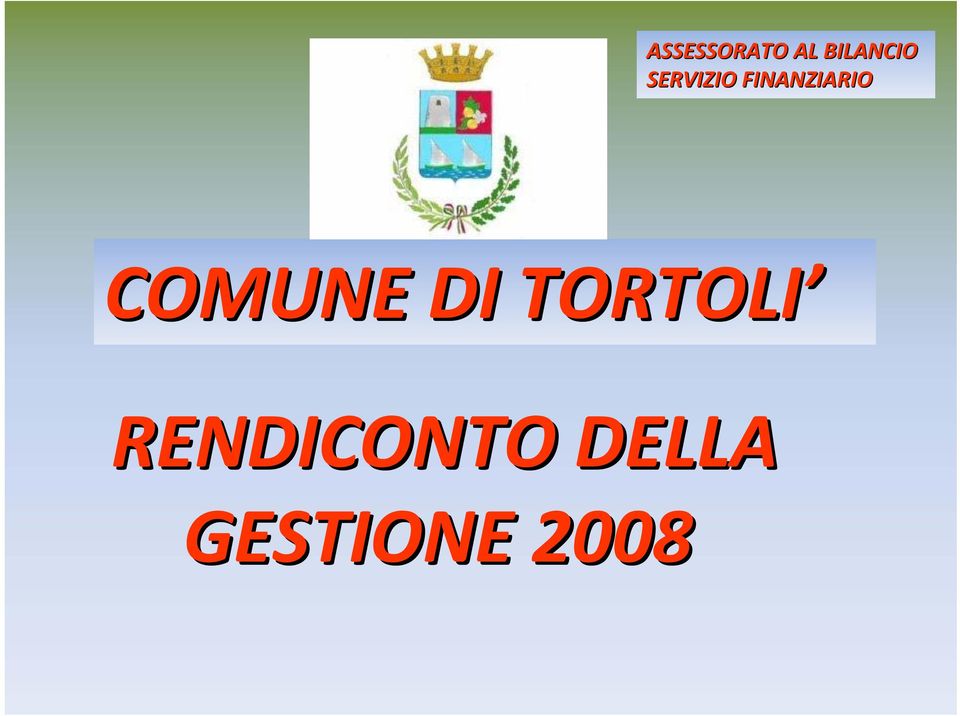 COMUNE DI TORTOLI