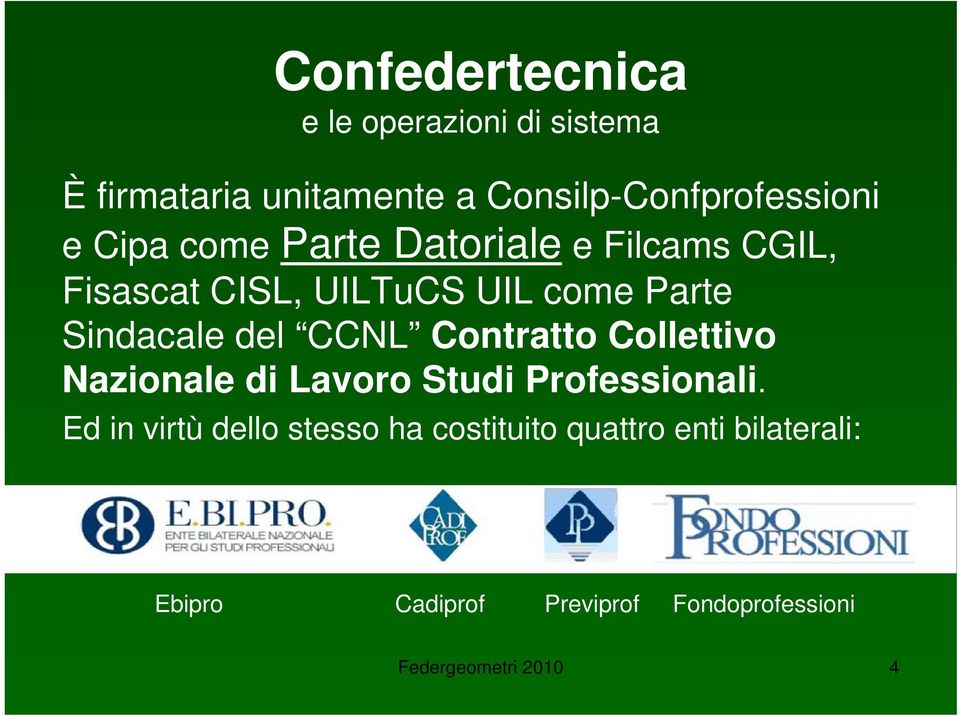 CCNL Contratto Collettivo Nazionale di Lavoro Studi Professionali.