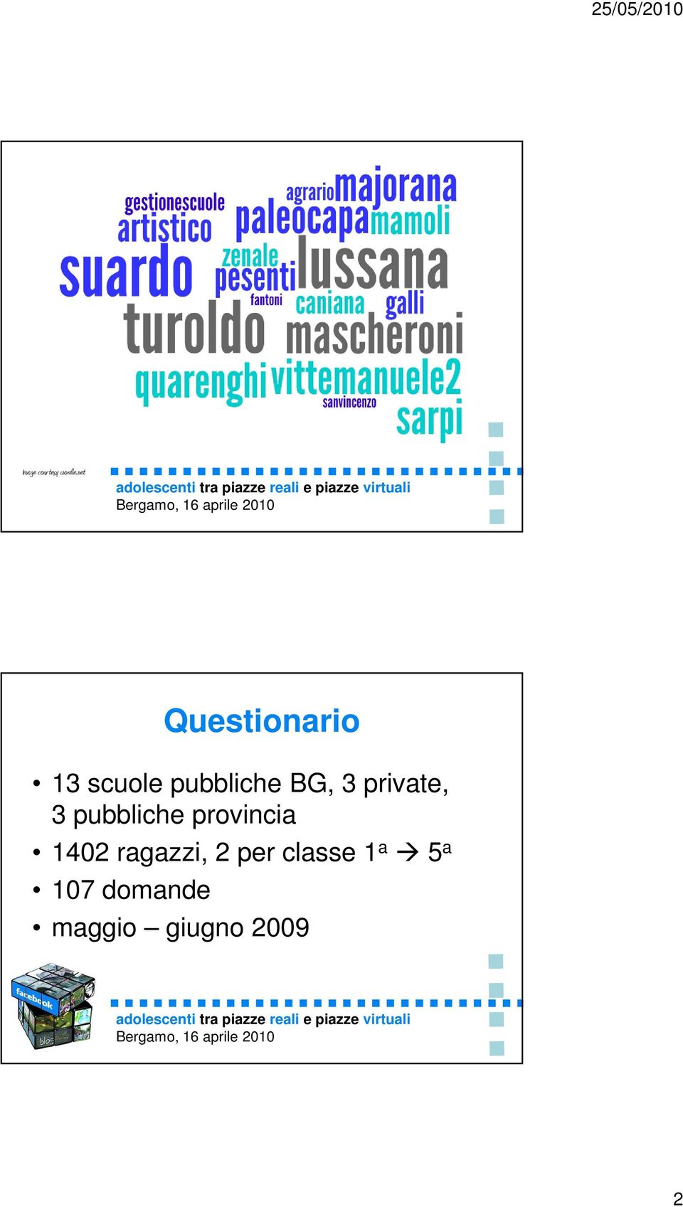 3 private, 3 pubbliche provincia 1402