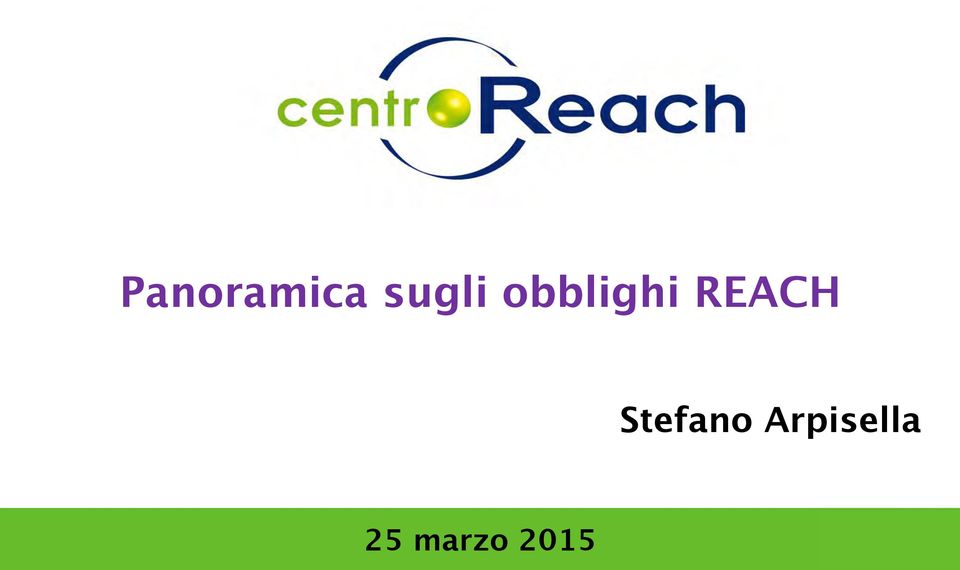 REACH Stefano