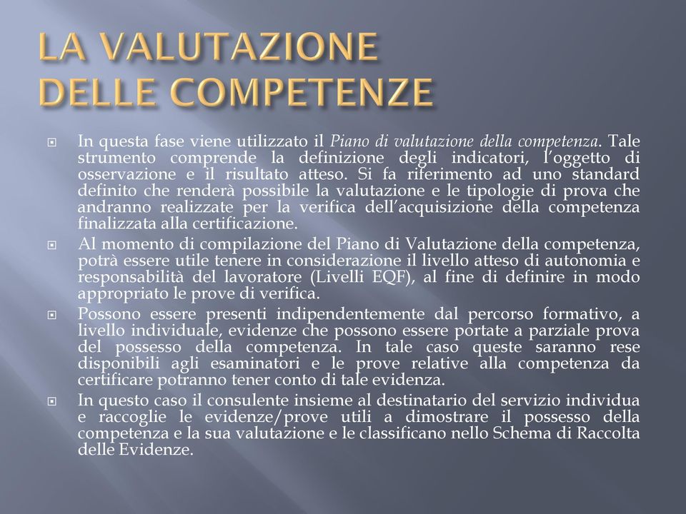 certificazione.