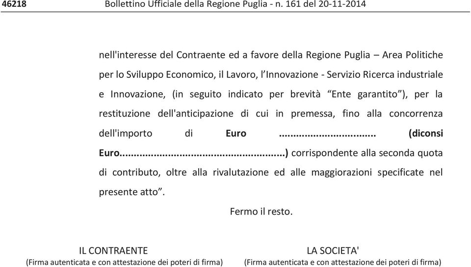 Regione Puglia n.