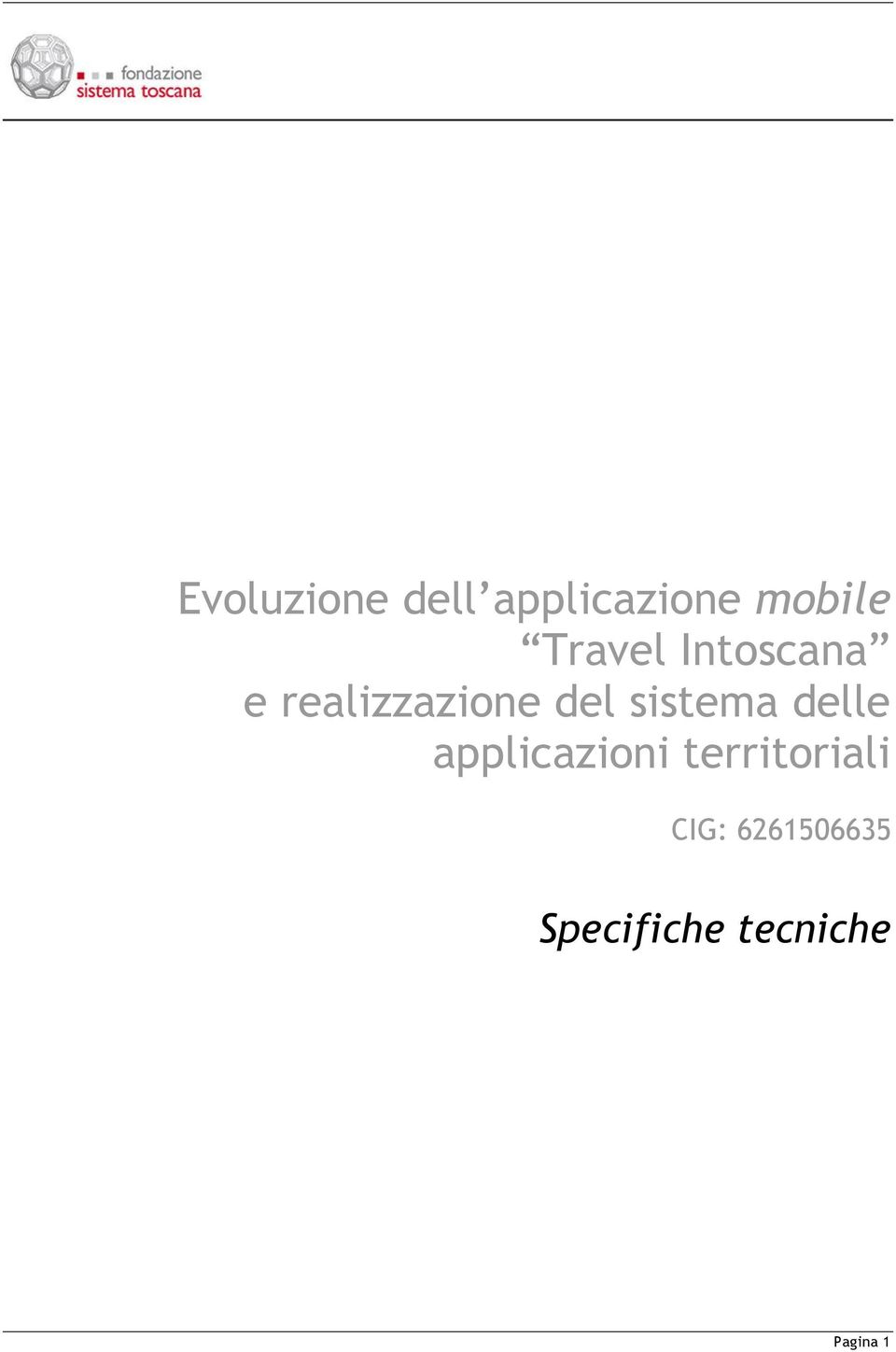 sistema delle applicazioni territoriali