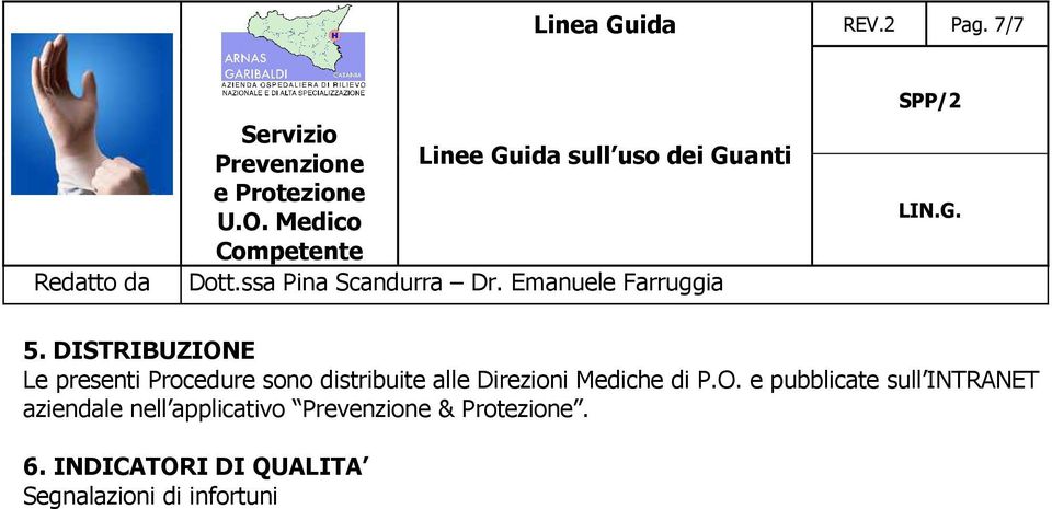 Direzioni Mediche di P.O.