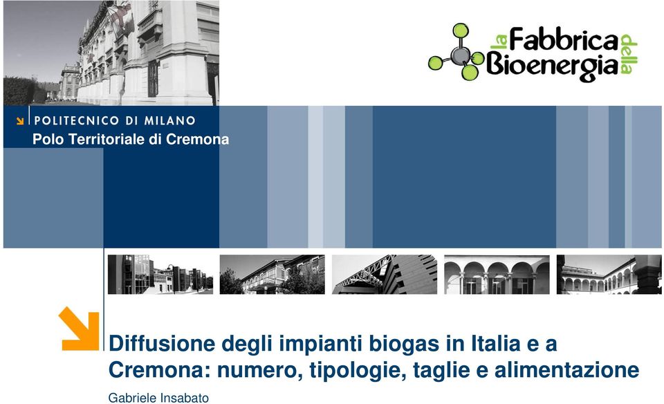 biogas in Italia e a Cremona: