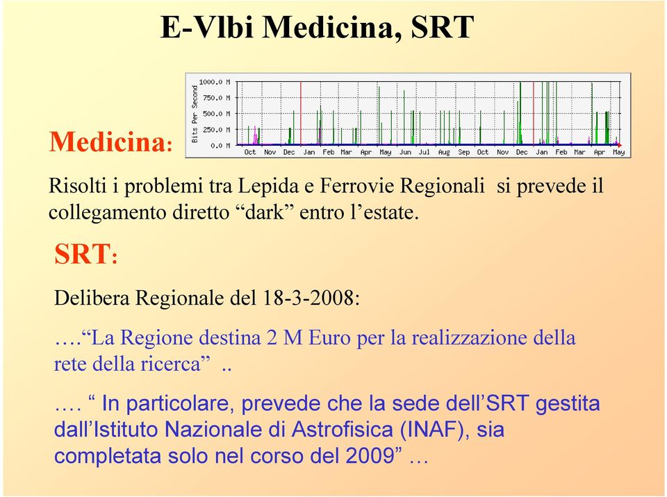 La Regione destina 2 M Euro per la realizzazione della rete della ricerca.