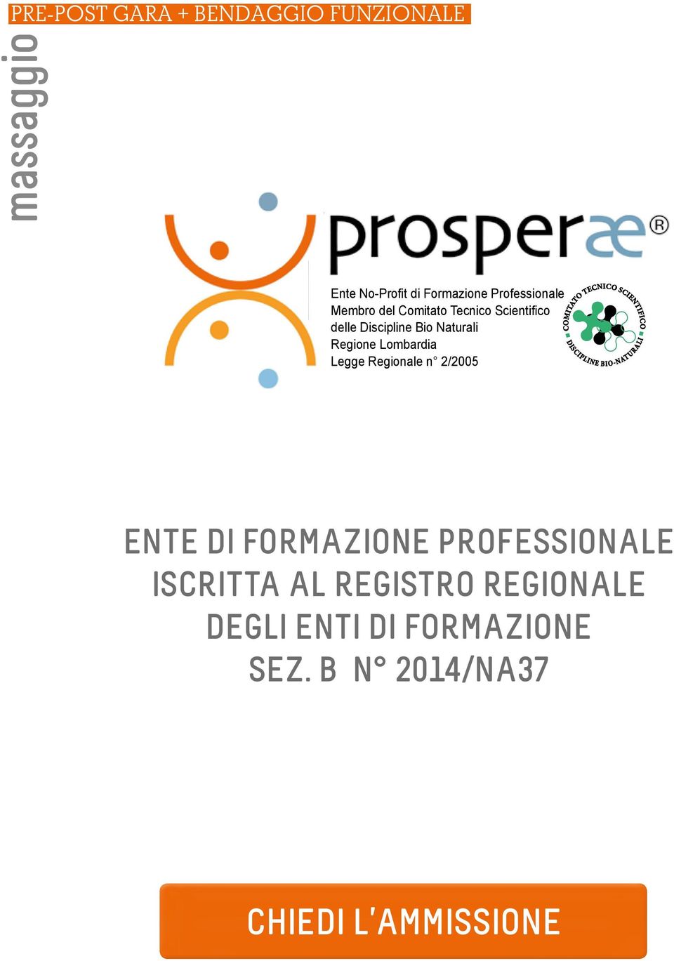 Lombardia Legge Regionale n 2/2005 ENTE DI FORMAZIONE PROFESSIONALE ISCRITTA AL