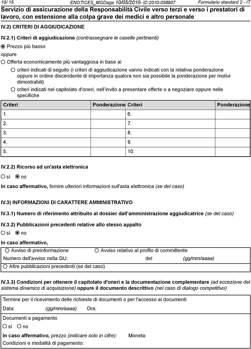 10-058907 Formulario standard 2 