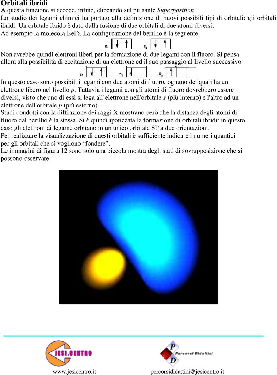 La configurazione del berillio è la seguente: Non avrebbe quindi elettroni liberi per la formazione di due legami con il fluoro.