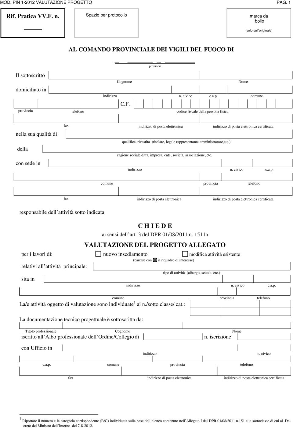 OCO DI provincia Cognome Nome indirizzo n. civico c.a.p. comune C.F.