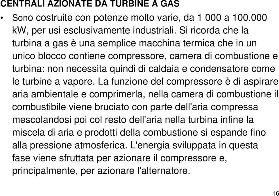 turbine a vapore.