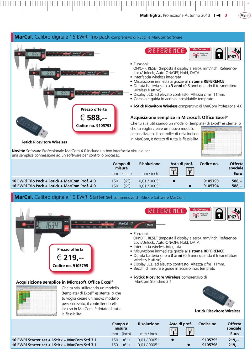 batteria sino a 3 anni (0,5 anni quando il trasmettitore wireless è attivo) Display LCD ad elevato contrasto. Altezza cifre 11mm.